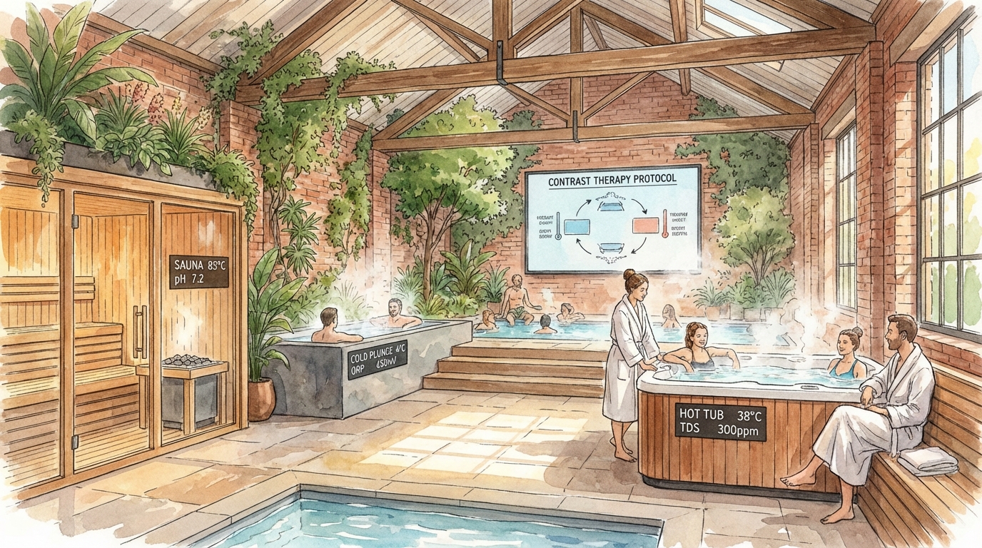 AI-guided contrast therapy