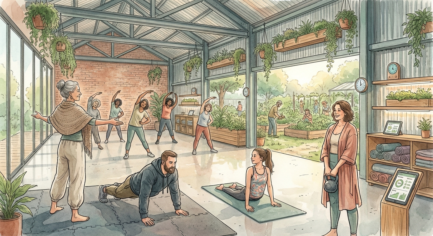 Warehouse movement studio