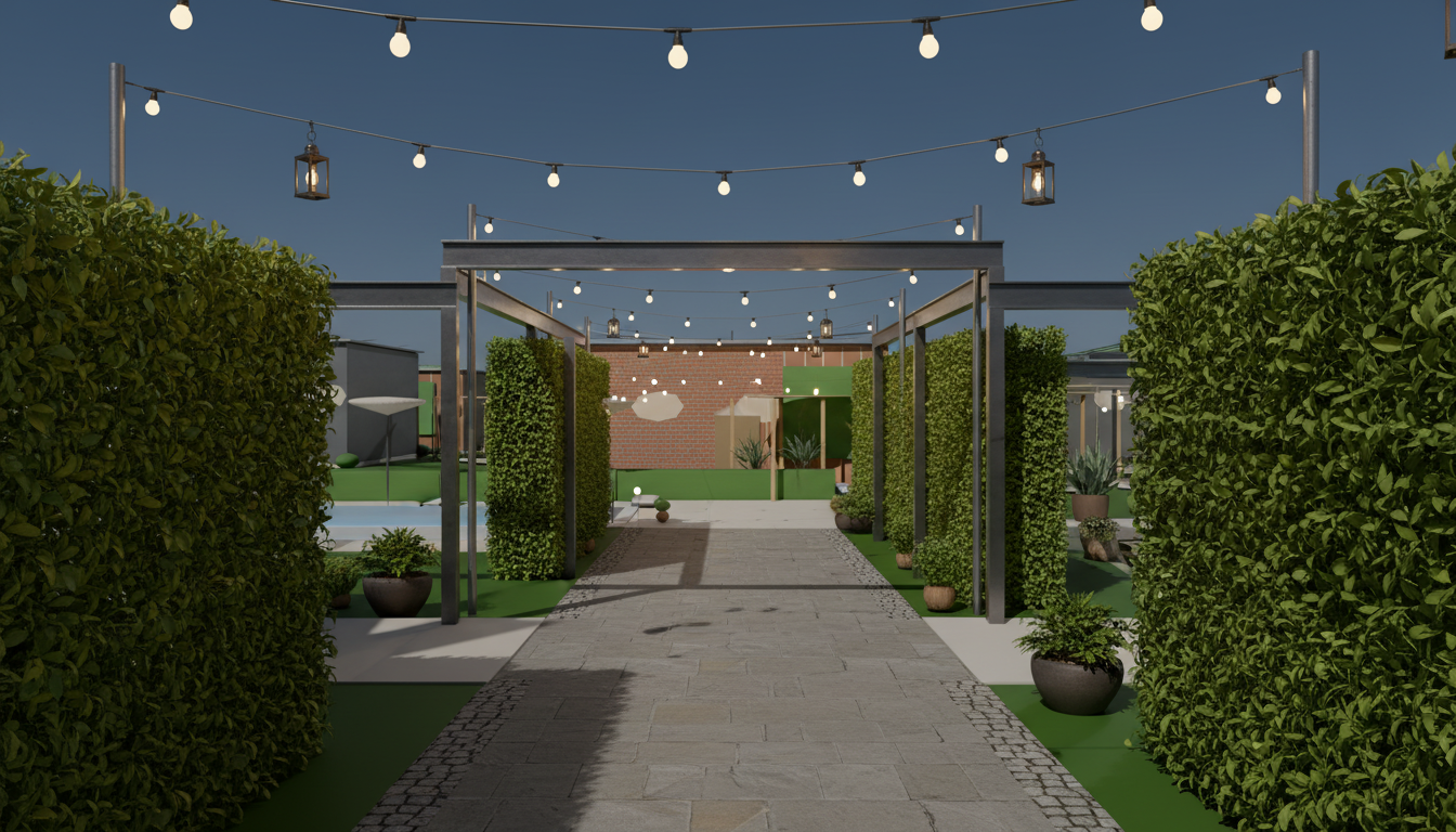 v11 photorealistic entrance